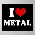 I Love Metal posters