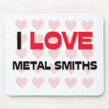 I LOVE METAL SMITHS MOUSE MAT