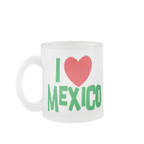 I Love Mexico Mugs