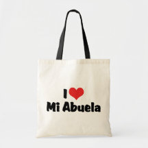 I Love Mi Abuela Bag