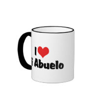 I Love Mi Abuelo Coffee Mug