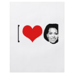 I Love Michelle red plain Flyer Design