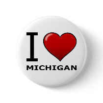 I LOVE MICHIGAN PIN