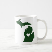 I Love Michigan mugs