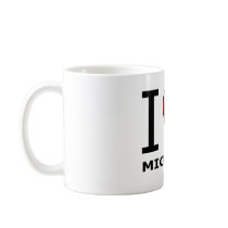 I LOVE MICHIGAN MUG