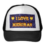 I love michigan trucker hat