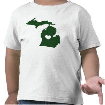 I Love Michigan t-shirts