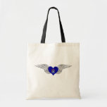 I Love Michigan -wings Tote Bags
