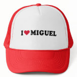 I LOVE MIGUEL hats
