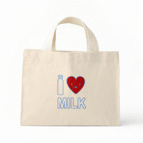 I Love Milk Bag