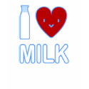 I Love Milk T-Shirt