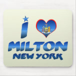 I love Milton, New York Mousepads