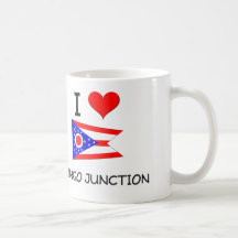 I Love Mingo Junction Ohio Coffee Mugs