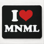 I Love Minimal mousepads
