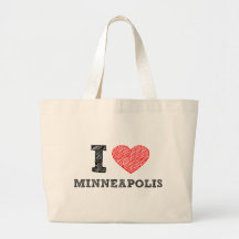 I-Love-Minneapolis Canvas Bag