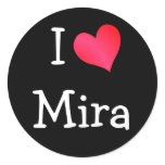 I  Love Mira stickers