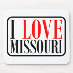 I Love Missouri Design Mousepads