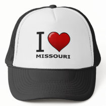 I LOVE MISSOURI MESH HATS