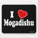 I Love Mogadishu mousepads