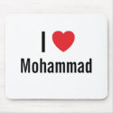 I love Mohammad mousepads