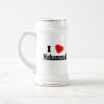 I Love Mohammad mugs