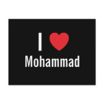 I love Mohammad postcards