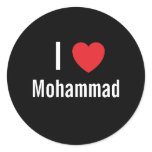 I love Mohammad stickers