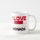 I Love Monaco Mugs