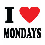 I love mondays icon t-shirts