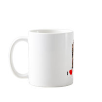 I love Monkeys Coffee Mugs