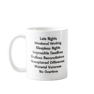 I Love Month End - Accounting Mug