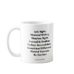I Love Month End - Reasons Why!! mugs