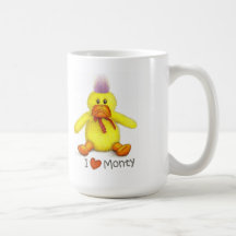 "I love Monty" white mug