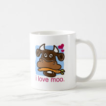 I Love Moo Mug