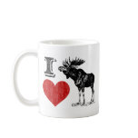 I Love Moose Mugs