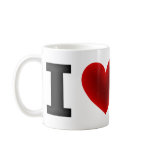 I Love Moose Coffee Mug