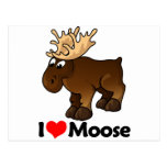 I Love Moose Post Cards