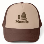 I Love Morels Mesh Hats