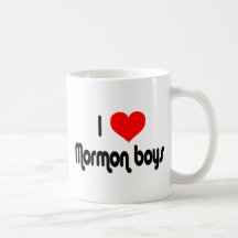 I Love Mormon Boys Coffee Mug