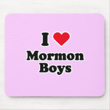 I love mormon boys mousemat