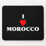 I Love Morocco mousepads