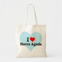 I Love Morro Agudo, Brazil Bag