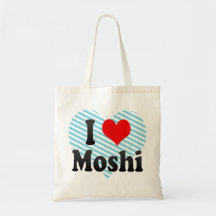 I Love Moshi, Tanzania Tote Bag