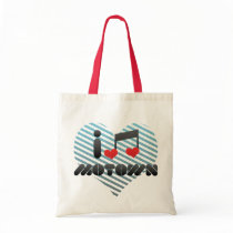 I Love Motown Canvas Bag