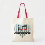 I Love Motown Canvas Bag