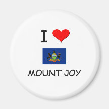 I Love Mount Joy Pennsylvania Magnets