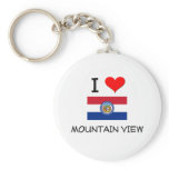 I Love Mountain View Missouri keychains