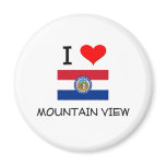 I Love Mountain View Missouri magnets