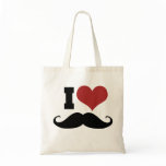I Love Moustache bags