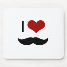 I love moustache mousemat